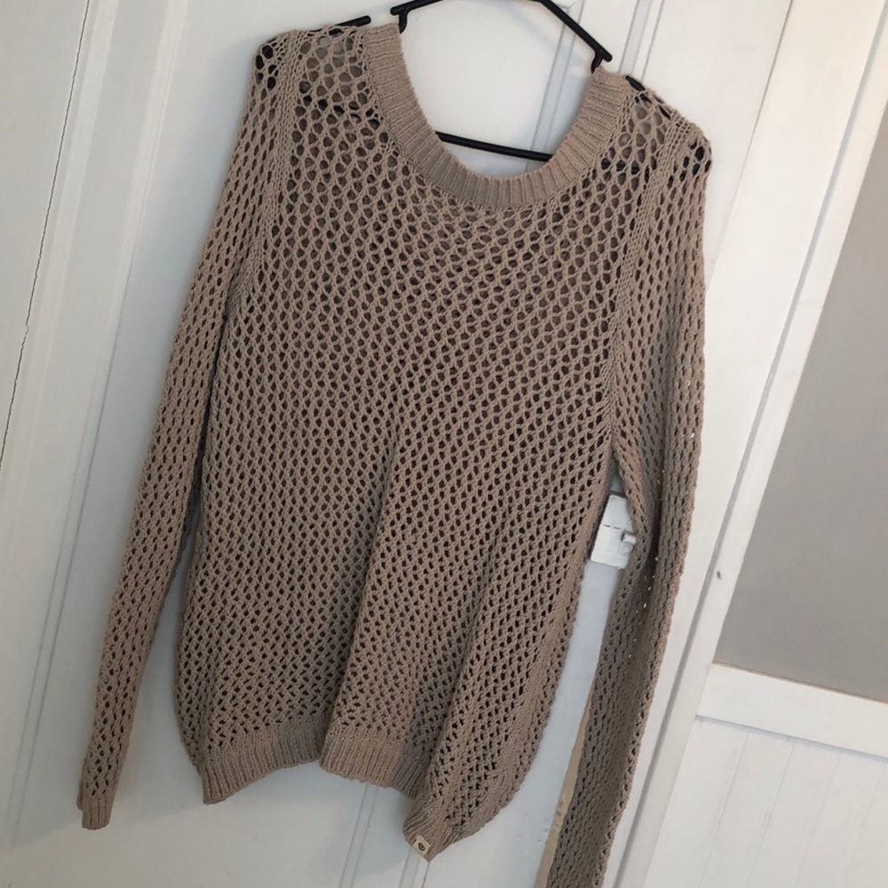 Fishnet sweater